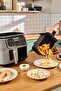 Air Pro Cook Duo Ev Yemeği XXXL 8 Litre Airfryer Cool Gray 8 Kişilik - 4