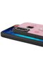 Galaxy A30 Case Sys Amas Silicone Cover with Shining Embossed Iconic Figure - Black - 3