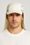 Light Beige Legionnaire Hat for Summer Enselicled Land with Uv Protection - 2