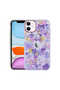 iPhone 11 Compatible Patterned Glitter Hard Sys Inca Case-No4