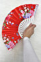 Mixed Color Bride Bridesmaid Fan, Bride Bachelorette Party Henna Gift, 6 Pieces - 7