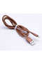 Red Metal Tip Lightning USB Cable-Sys - 5