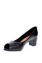 Ladies Mid Heel Shoes Black | Made In Brazil - 2