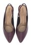 Ladies Mid Heel Shoes Wine | Made In Brazil - 5