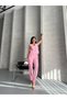 Women's Bottom Top Suit Stylish Stone Button Detail Premium Vest Pants Double Suit - 2