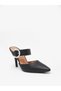 Vizzano Ladies Mid Heel Shoes Black | Made In Brazil - 2
