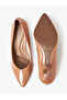 Ladies Low Heel Shoes Beige | Made In Brazil - 5