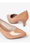 Ladies Low Heel Shoes Beige | Made In Brazil - 4
