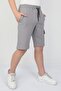Boy's Summer Combed Cotton Sports Capri Shorts with Pockets - 7