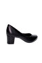 Ladies Mid Heel Shoes Black | Made In Brazil - 3