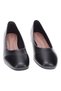 Ladies Low Heel Shoes Black | Made In Brazil - 4