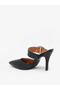 Vizzano Ladies Mid Heel Shoes Black | Made In Brazil - 3