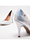 Vizzano Ladies High Heel Shoes Silver | Made In Brazil - 4