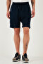 100% Cotton Regular Fit Normal Waist Muslin Short Men's Short Cf25S657802 - 3