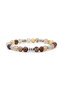 Agate & Hematite Natural Stone Men's Bracelet EBLK-377