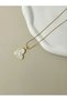 Women's Steel Heart Pendant in Gold Color - 2