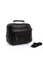Newish Polo 3005 Medium Size Genuine Leather Case Men's Hand and Shoulder Bag Black - 2