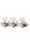 2pcs 3R3L Classical Guitar String Tuning Pegs Keys Tuners With White Button Durable Guitar Tuning... - 5