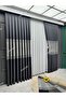 Panel Curtain, Amasra Elegans Series, Dark Gray Silver Blackout, Blackout (Single Panel) - 3