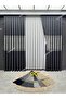 Panel Curtain, Amasra Elegans Series, Dark Gray Silver Blackout, Blackout (Single Panel) - 6