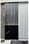 Panel Background Curtain, Elegans Series Azra Pattern Black Gold Gray - 6