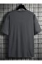 Smoked Oversize Nasa Printed T-shirt - Oversize Printed - 2