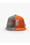 Women Men Orange Snapback Hat Urban Collection Dual Balance - 2