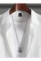 Men's Long Sleeve Shirt Tracksuit Set - 5