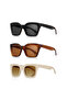 Unisex Sunglasses with Uv400 Protection 3-Piece Opportunity Set 1025 - 2
