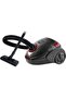 Canister Vacuum Cleaner | Lower Noise Design with Washable Cloth Dust Bag | Powerful Performance 1.5