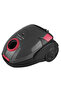 Canister Vacuum Cleaner | Lower Noise Design with Washable Cloth Dust Bag | Powerful Performance 1.5 - 5