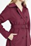 Long Length Belted Lined Women's Trench Coat - 5