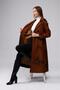 Floral Patterned Lined Long Women's Trench Coat - 7