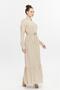 Buttoned Gathered Women's Hijab Dress - 3