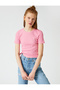 Window Detailed Crop T-Shirt - 2