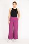 Women's Fujya Large Size Wide Leg Sweatpants Bottom 65n35988 - 6