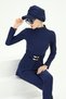 Aren Gold Buckle Detailed Design Hijab Swimsuit Set - 2