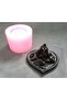 Mountain Decorated Backflow Heart Incense Burner Silicone Mold K-967, Polyester Cement Stone Powder Gypsum Mold - 2