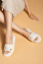 Women's Non-Slip Soft Orthopedic Sole Daily Slippers with Bow - 2