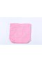 Canvas Lined Zippered Front Pocket Bellows Lotus Pink Hand, Arm and Shoulder Bag - 5
