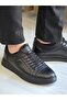 Melinta Black Genuine Leather Orthopedic Elastic Comfortable Men's Shoes - 2