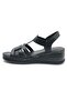 Tog Genuine Leather Comfort Orthopedic Women's Sandals Black - 4