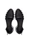 Genuine Leather Hair Braid Daily Women's Sandals - 8