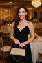 Glitter Chain Mini Box Women's Evening Dress Shoulder and Hand Bag - 3