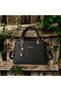 Black Butterfly Charm Detailed Women's Shoulder Bag - 5