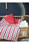 6 piece baby sleep set - 95x135 quilt, pillow, sheet, cloud pillow gifted - 4