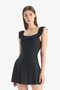 Regular Fit Skirted Swimsuit-Fall in Love Z4282Az25Sm - 2