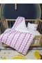 Double Sided Baby Duvet Cover Set - 95X135 Duvet Cover, Pillowcase, Bed Sheet