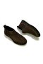 6320 Men's Casual Short Style Leather Boots Brown Nubuck