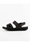 Men's Sandals Slippers Ms670015 Brown Inside and Outside Genuine Leather Men's Ultra Comfortable Sandals - Slippers - 3